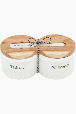 Circa Double Tidbit with Lid Weekend Sale