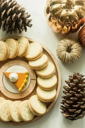Holiday Sale Maple Cracker Round Serving Tray