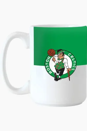 Boston Celtics 15 oz. Stripe Mug Final Sale