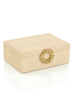 Crafted Dazzle Vegan Snakeskin Box Large | John-Richard - JRA-14123