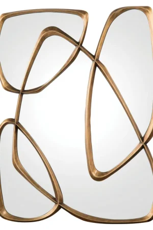 Zeta Mirror In Mayan Bronze | John Richard - JRM-0833 Express Delivery