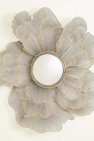 No Minimum Order Iron Poppy Mirror | Global Views - 7.91027