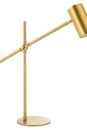 Buy Online Brushed Gold Home Decor Desk Lamp