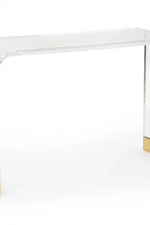 Acrylic Waterfall Console | Chelsea House - 384401 Top Rated