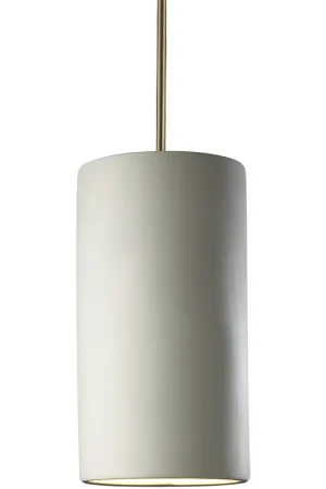 Radiance Collection LED 7 inch Gloss Blush with Dark Bronze Pendant Ceiling Light Fresh Stock