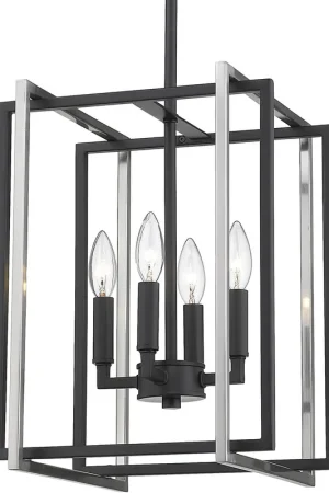 Tribeca Pendant Ceiling Light in Matte Black/Pewter, Mini Next Day Delivery