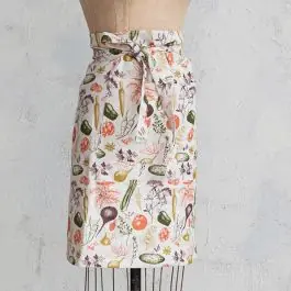 Garden Vegetable Cotton and Linen Apron Don’t Miss Out