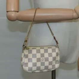 Authentic Louis Vuitton - LV Monogram Mini Pochette Accessories Bag Instant Buy