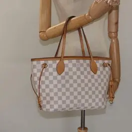 Authentic Louis Vuitton - Damier Azur - Neverfull PM - Monogram Tote Markdown